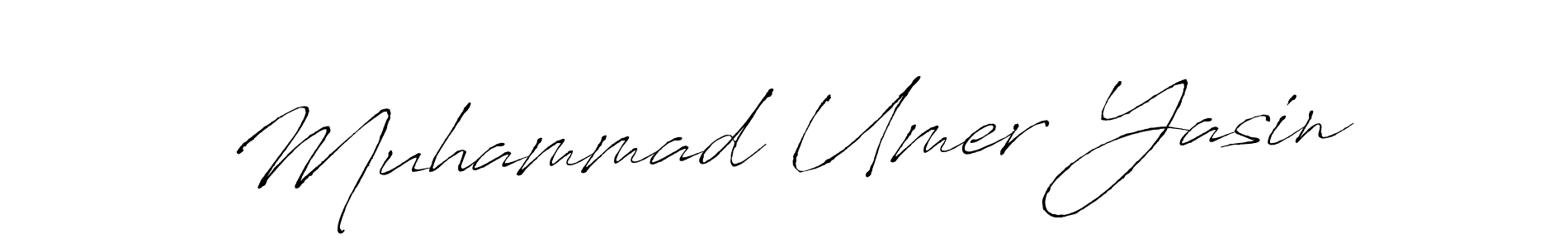 The best way (Antro_Vectra) to make a short signature is to pick only two or three words in your name. The name Muhammad Umer Yasin include a total of six letters. For converting this name. Muhammad Umer Yasin signature style 6 images and pictures png