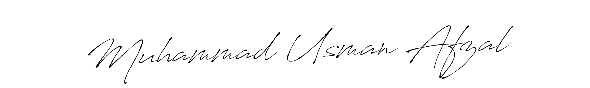 Muhammad Usman Afzal stylish signature style. Best Handwritten Sign (Antro_Vectra) for my name. Handwritten Signature Collection Ideas for my name Muhammad Usman Afzal. Muhammad Usman Afzal signature style 6 images and pictures png
