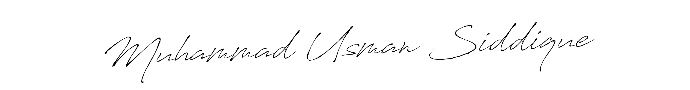 Use a signature maker to create a handwritten signature online. With this signature software, you can design (Antro_Vectra) your own signature for name Muhammad Usman Siddique. Muhammad Usman Siddique signature style 6 images and pictures png