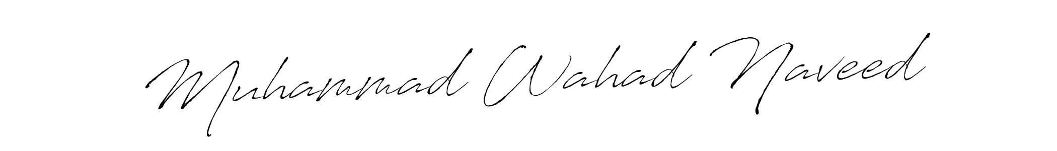 You can use this online signature creator to create a handwritten signature for the name Muhammad Wahad Naveed. This is the best online autograph maker. Muhammad Wahad Naveed signature style 6 images and pictures png