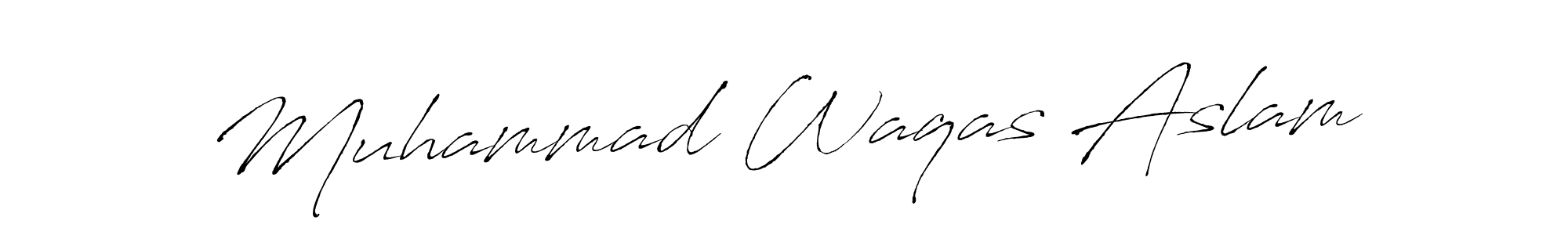 It looks lik you need a new signature style for name Muhammad Waqas Aslam. Design unique handwritten (Antro_Vectra) signature with our free signature maker in just a few clicks. Muhammad Waqas Aslam signature style 6 images and pictures png