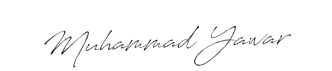 It looks lik you need a new signature style for name Muhammad Yawar. Design unique handwritten (Antro_Vectra) signature with our free signature maker in just a few clicks. Muhammad Yawar signature style 6 images and pictures png