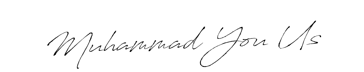 Make a short Muhammad You Us signature style. Manage your documents anywhere anytime using Antro_Vectra. Create and add eSignatures, submit forms, share and send files easily. Muhammad You Us signature style 6 images and pictures png
