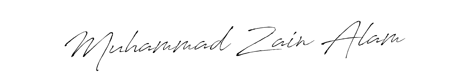 The best way (Antro_Vectra) to make a short signature is to pick only two or three words in your name. The name Muhammad Zain Alam include a total of six letters. For converting this name. Muhammad Zain Alam signature style 6 images and pictures png