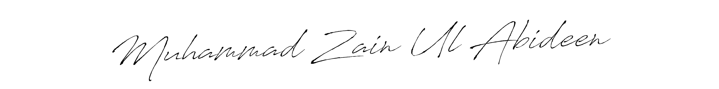 Make a beautiful signature design for name Muhammad Zain Ul Abideen. Use this online signature maker to create a handwritten signature for free. Muhammad Zain Ul Abideen signature style 6 images and pictures png