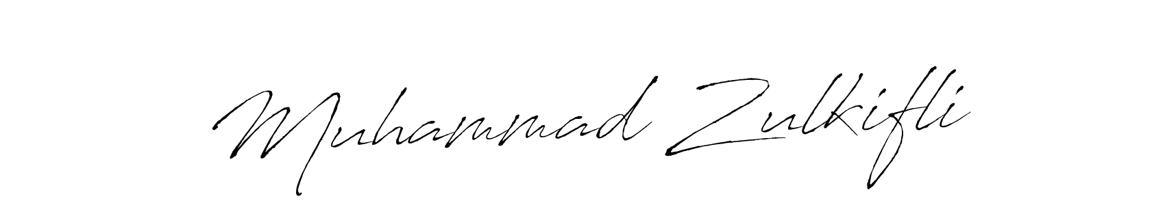 Create a beautiful signature design for name Muhammad Zulkifli. With this signature (Antro_Vectra) fonts, you can make a handwritten signature for free. Muhammad Zulkifli signature style 6 images and pictures png