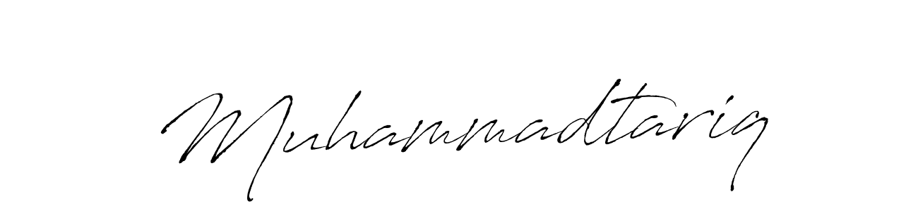 How to make Muhammadtariq name signature. Use Antro_Vectra style for creating short signs online. This is the latest handwritten sign. Muhammadtariq signature style 6 images and pictures png