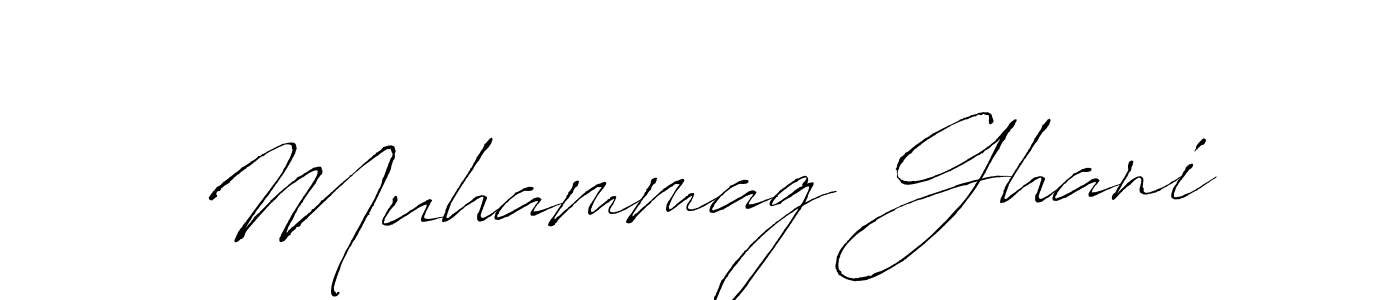 The best way (Antro_Vectra) to make a short signature is to pick only two or three words in your name. The name Muhammag Ghani include a total of six letters. For converting this name. Muhammag Ghani signature style 6 images and pictures png