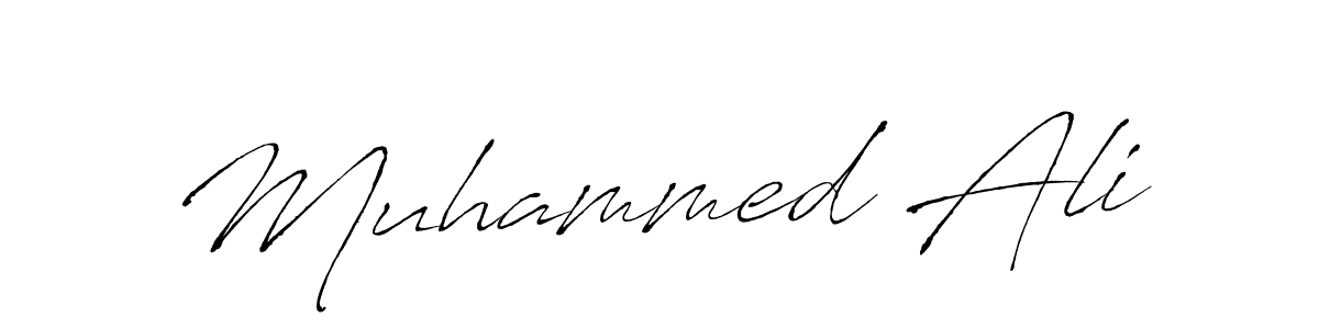 Design your own signature with our free online signature maker. With this signature software, you can create a handwritten (Antro_Vectra) signature for name Muhammed Ali. Muhammed Ali signature style 6 images and pictures png