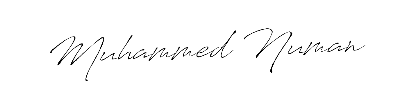 How to make Muhammed Numan name signature. Use Antro_Vectra style for creating short signs online. This is the latest handwritten sign. Muhammed Numan signature style 6 images and pictures png