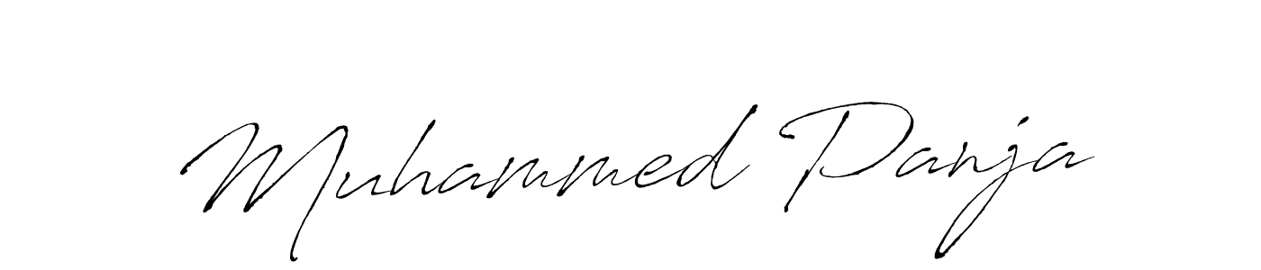 Create a beautiful signature design for name Muhammed Panja. With this signature (Antro_Vectra) fonts, you can make a handwritten signature for free. Muhammed Panja signature style 6 images and pictures png