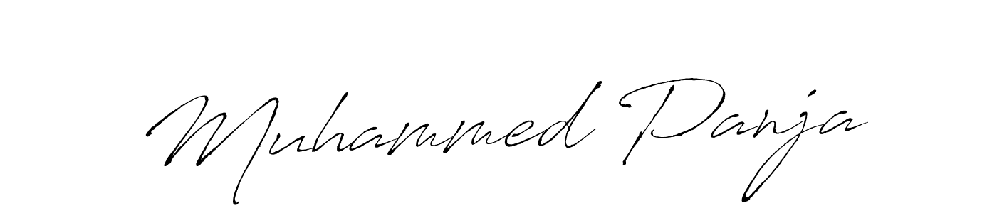 Create a beautiful signature design for name Muhammed Panja. With this signature (Antro_Vectra) fonts, you can make a handwritten signature for free. Muhammed Panja signature style 6 images and pictures png