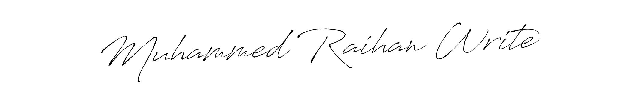Make a beautiful signature design for name Muhammed Raihan Write. Use this online signature maker to create a handwritten signature for free. Muhammed Raihan Write signature style 6 images and pictures png