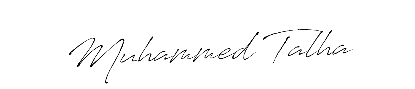 Use a signature maker to create a handwritten signature online. With this signature software, you can design (Antro_Vectra) your own signature for name Muhammed Talha. Muhammed Talha signature style 6 images and pictures png
