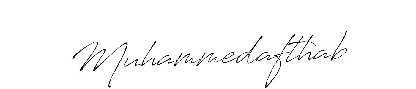 Create a beautiful signature design for name Muhammedafthab. With this signature (Antro_Vectra) fonts, you can make a handwritten signature for free. Muhammedafthab signature style 6 images and pictures png