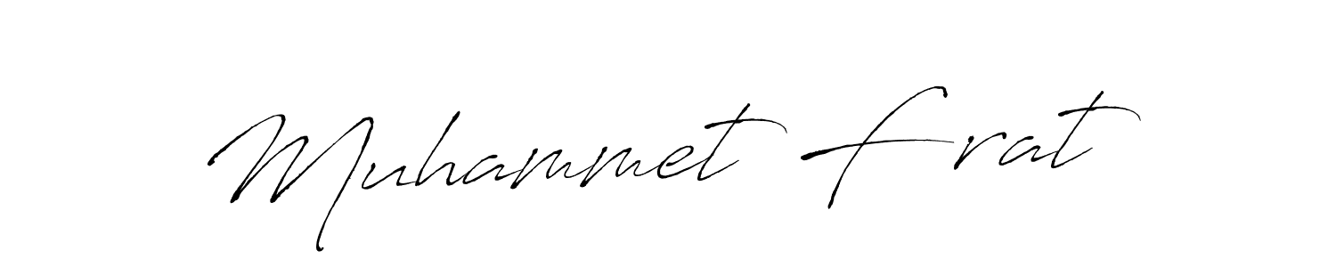 The best way (Antro_Vectra) to make a short signature is to pick only two or three words in your name. The name Muhammet Fırat include a total of six letters. For converting this name. Muhammet Fırat signature style 6 images and pictures png