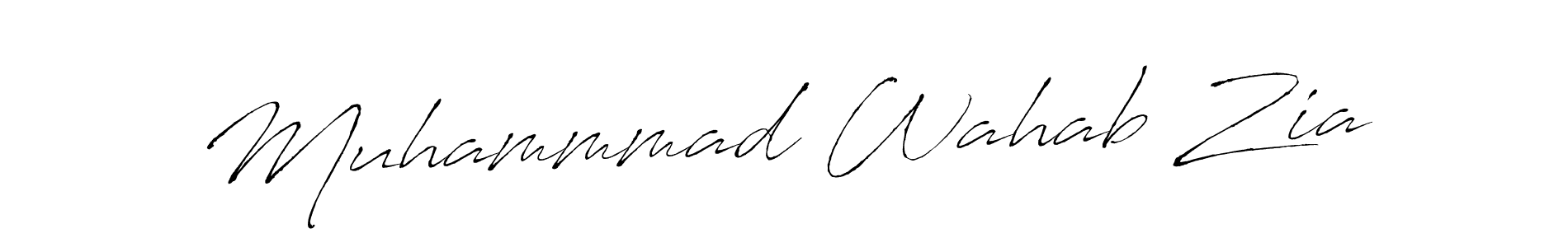 if you are searching for the best signature style for your name Muhammmad Wahab Zia. so please give up your signature search. here we have designed multiple signature styles  using Antro_Vectra. Muhammmad Wahab Zia signature style 6 images and pictures png