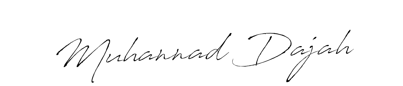 Also we have Muhannad Dajah name is the best signature style. Create professional handwritten signature collection using Antro_Vectra autograph style. Muhannad Dajah signature style 6 images and pictures png