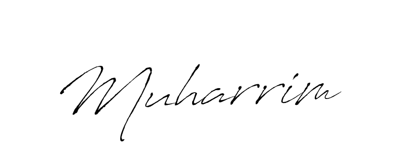 Antro_Vectra is a professional signature style that is perfect for those who want to add a touch of class to their signature. It is also a great choice for those who want to make their signature more unique. Get Muharrim name to fancy signature for free. Muharrim signature style 6 images and pictures png