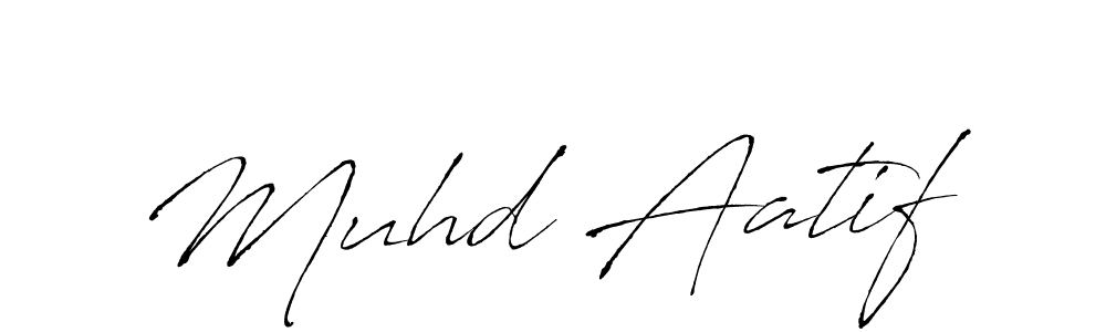 You should practise on your own different ways (Antro_Vectra) to write your name (Muhd Aatif) in signature. don't let someone else do it for you. Muhd Aatif signature style 6 images and pictures png