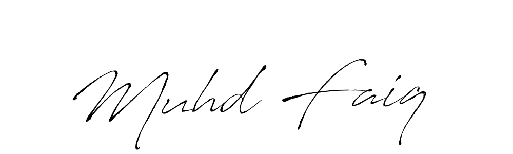 How to Draw Muhd Faiq  signature style? Antro_Vectra is a latest design signature styles for name Muhd Faiq . Muhd Faiq  signature style 6 images and pictures png