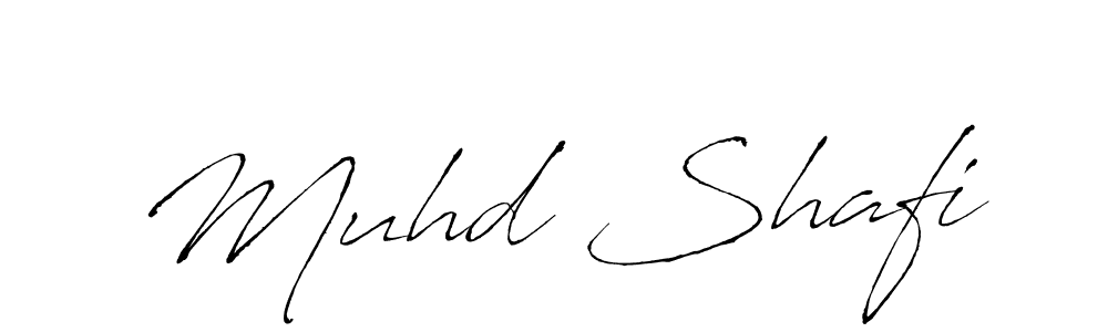 Use a signature maker to create a handwritten signature online. With this signature software, you can design (Antro_Vectra) your own signature for name Muhd Shafi. Muhd Shafi signature style 6 images and pictures png