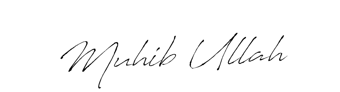 Design your own signature with our free online signature maker. With this signature software, you can create a handwritten (Antro_Vectra) signature for name Muhib Ullah. Muhib Ullah signature style 6 images and pictures png