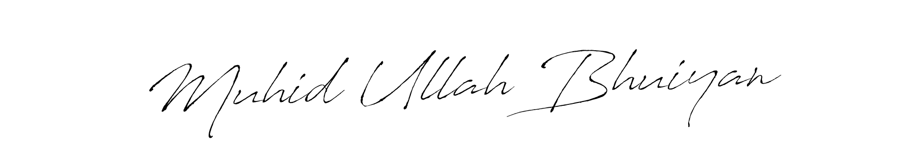 This is the best signature style for the Muhid Ullah Bhuiyan name. Also you like these signature font (Antro_Vectra). Mix name signature. Muhid Ullah Bhuiyan signature style 6 images and pictures png