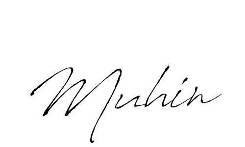 How to make Muhin name signature. Use Antro_Vectra style for creating short signs online. This is the latest handwritten sign. Muhin signature style 6 images and pictures png