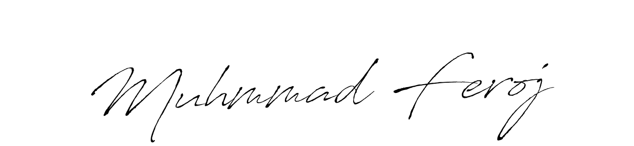 The best way (Antro_Vectra) to make a short signature is to pick only two or three words in your name. The name Muhmmad Feroj include a total of six letters. For converting this name. Muhmmad Feroj signature style 6 images and pictures png