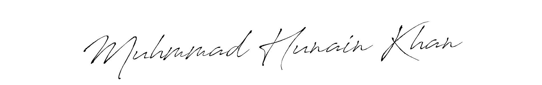 Similarly Antro_Vectra is the best handwritten signature design. Signature creator online .You can use it as an online autograph creator for name Muhmmad Hunain Khan. Muhmmad Hunain Khan signature style 6 images and pictures png