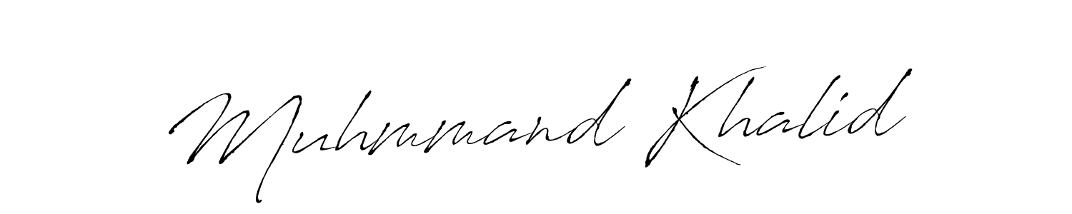 This is the best signature style for the Muhmmand Khalid name. Also you like these signature font (Antro_Vectra). Mix name signature. Muhmmand Khalid signature style 6 images and pictures png