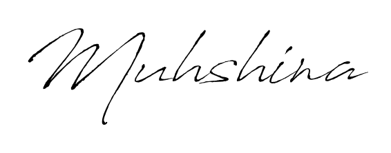 The Antro_Vectra signature style provides a bold statement for name Muhshina. Designed for business owners, executives, and leaders. Muhshina signature style 6 images and pictures png