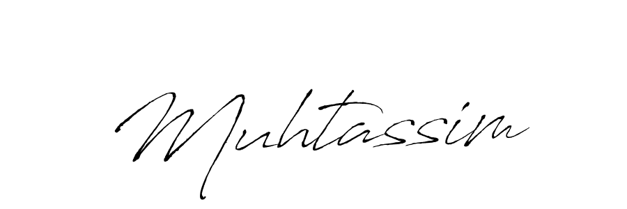 Muhtassim stylish signature style. Best Handwritten Sign (Antro_Vectra) for my name. Handwritten Signature Collection Ideas for my name Muhtassim. Muhtassim signature style 6 images and pictures png