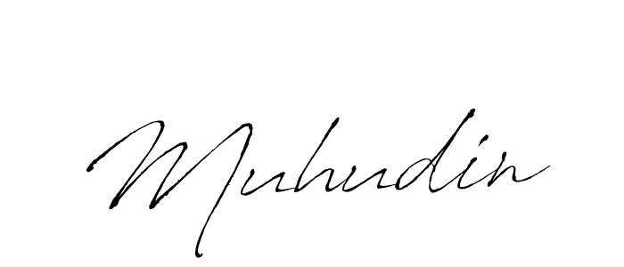 Make a beautiful signature design for name Muhudin. Use this online signature maker to create a handwritten signature for free. Muhudin signature style 6 images and pictures png