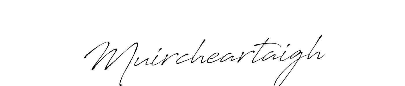 How to make Muircheartaigh name signature. Use Antro_Vectra style for creating short signs online. This is the latest handwritten sign. Muircheartaigh signature style 6 images and pictures png