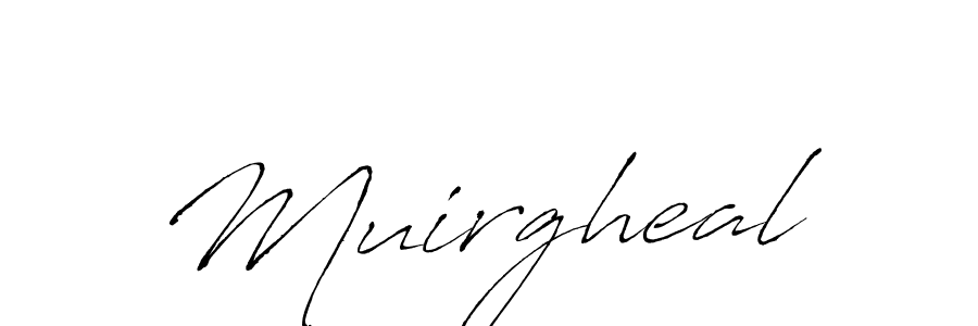 Create a beautiful signature design for name Muirgheal. With this signature (Antro_Vectra) fonts, you can make a handwritten signature for free. Muirgheal signature style 6 images and pictures png
