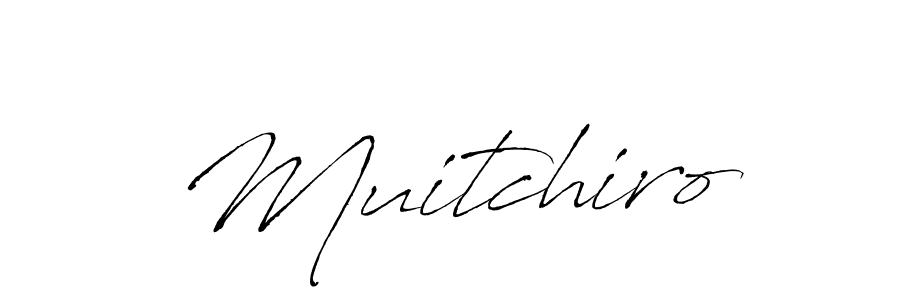 Create a beautiful signature design for name Muitchiro. With this signature (Antro_Vectra) fonts, you can make a handwritten signature for free. Muitchiro signature style 6 images and pictures png