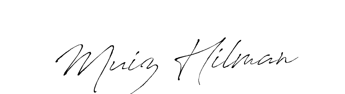 You can use this online signature creator to create a handwritten signature for the name Muiz Hilman. This is the best online autograph maker. Muiz Hilman signature style 6 images and pictures png