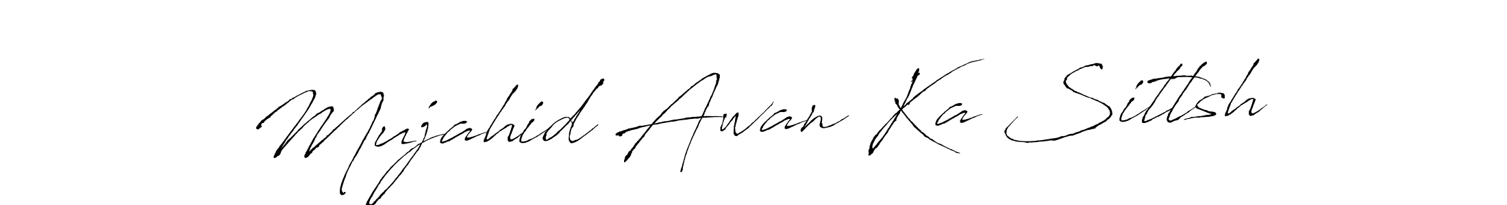 Similarly Antro_Vectra is the best handwritten signature design. Signature creator online .You can use it as an online autograph creator for name Mujahid Awan Ka Sitlsh. Mujahid Awan Ka Sitlsh signature style 6 images and pictures png