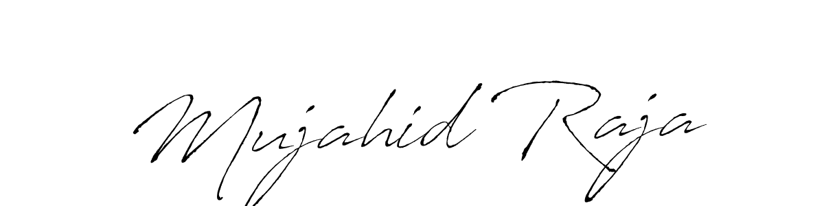Make a beautiful signature design for name Mujahid Raja. Use this online signature maker to create a handwritten signature for free. Mujahid Raja signature style 6 images and pictures png