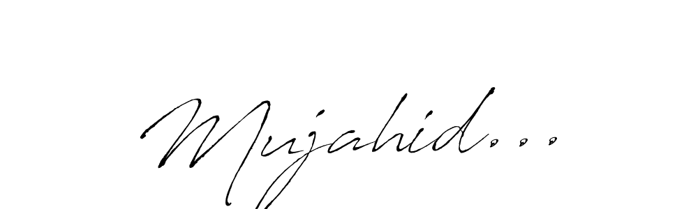 You can use this online signature creator to create a handwritten signature for the name Mujahid.... This is the best online autograph maker. Mujahid... signature style 6 images and pictures png