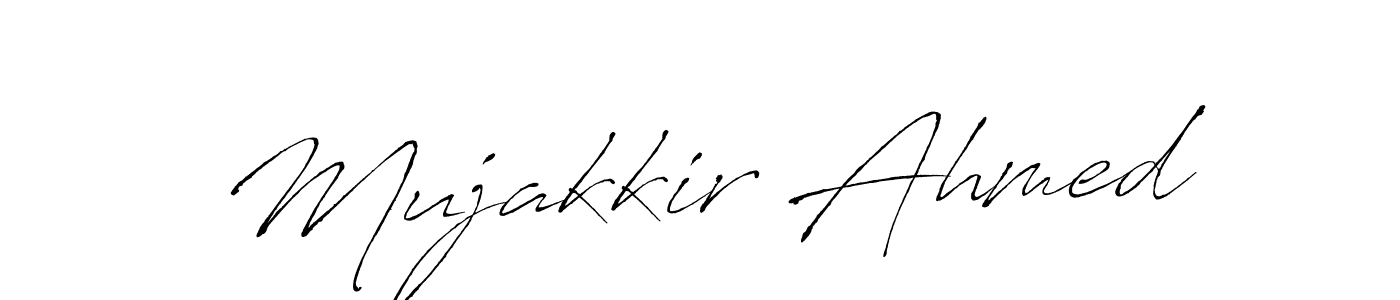 Antro_Vectra is a professional signature style that is perfect for those who want to add a touch of class to their signature. It is also a great choice for those who want to make their signature more unique. Get Mujakkir Ahmed name to fancy signature for free. Mujakkir Ahmed signature style 6 images and pictures png