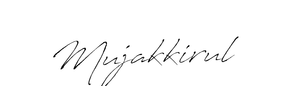 How to make Mujakkirul signature? Antro_Vectra is a professional autograph style. Create handwritten signature for Mujakkirul name. Mujakkirul signature style 6 images and pictures png