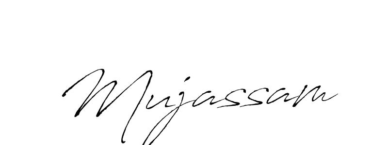 How to make Mujassam signature? Antro_Vectra is a professional autograph style. Create handwritten signature for Mujassam name. Mujassam signature style 6 images and pictures png