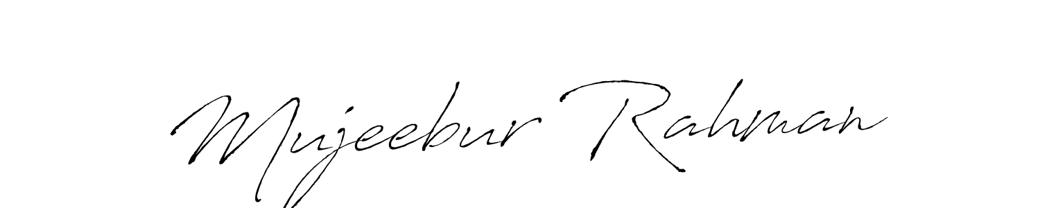 Antro_Vectra is a professional signature style that is perfect for those who want to add a touch of class to their signature. It is also a great choice for those who want to make their signature more unique. Get Mujeebur Rahman name to fancy signature for free. Mujeebur Rahman signature style 6 images and pictures png