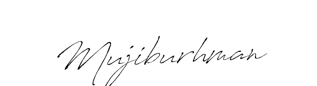 Also You can easily find your signature by using the search form. We will create Mujiburhman name handwritten signature images for you free of cost using Antro_Vectra sign style. Mujiburhman signature style 6 images and pictures png