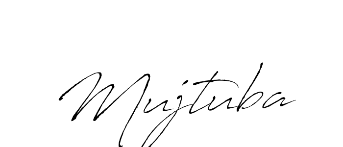 Mujtuba stylish signature style. Best Handwritten Sign (Antro_Vectra) for my name. Handwritten Signature Collection Ideas for my name Mujtuba. Mujtuba signature style 6 images and pictures png