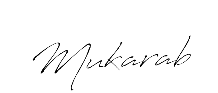 You should practise on your own different ways (Antro_Vectra) to write your name (Mukarab) in signature. don't let someone else do it for you. Mukarab signature style 6 images and pictures png