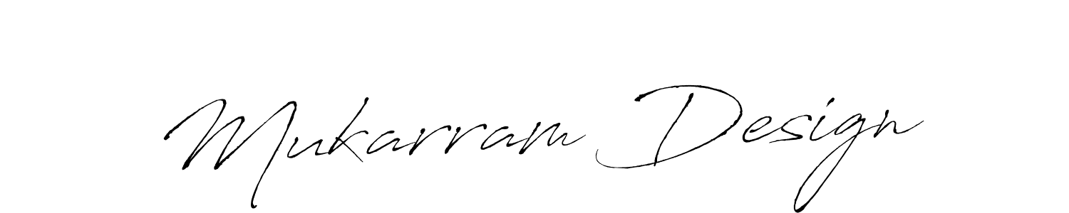 This is the best signature style for the Mukarram Design name. Also you like these signature font (Antro_Vectra). Mix name signature. Mukarram Design signature style 6 images and pictures png